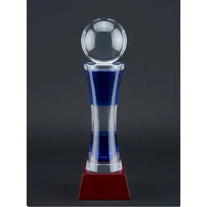Trophée en cristal