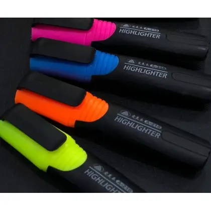 Fluorescent en boîte de 10 et présentoir de 36