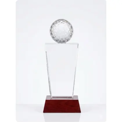 Trophée en cristal