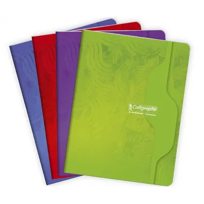 Cahier piqué 96, 144 et 192 pages A4