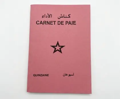 Carnet de Paie quinzaine et Semaine A5