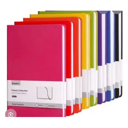 Bloc-notes en similicuir papier Ivoire A5
